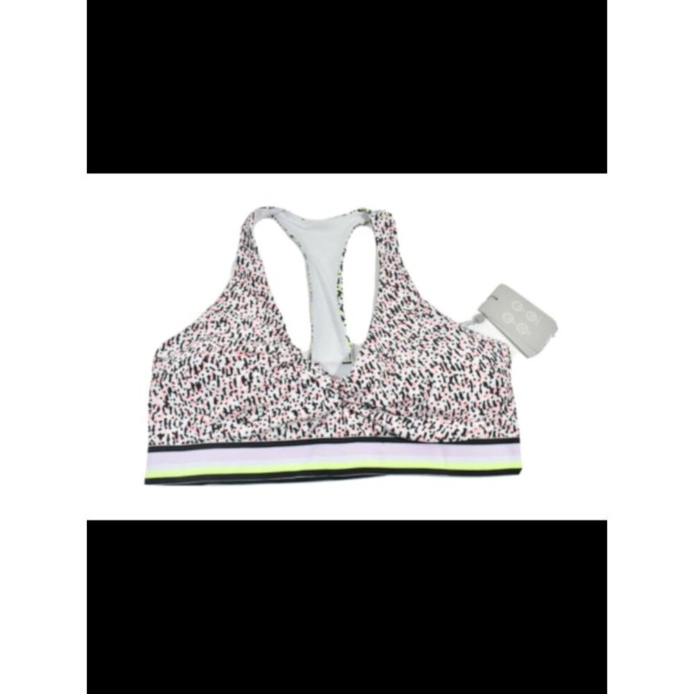 Nwt Dkny Sport Intimates White Twist Front Sports Bra S